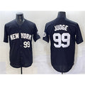 New York Yankees #99 Aaron Judge Black BUTLER Limited Stitched Jersey