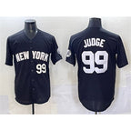 New York Yankees #99 Aaron Judge Black BUTLER Limited Stitched Jersey