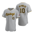 Pittsburgh Pirates #10 Bryan Reynolds Gray BUTLER Road Flex Base Jersey
