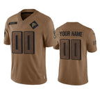 Custom A.Falcons Active Player 2023 Brown BUTLER Salute To Setvice Limited Stitched Jersey