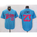 Minnesota Twins #23 Royce Lewis Blue BUTLER Cool Base Stitched Jersey