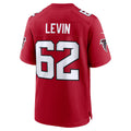 A.Falcons #62 Corey Levin Red BUTLER Team Game Jersey