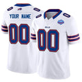 Custom B.Bills Active Player White BUTLER 2025 F.U.S.E. With Farewell Patch Vapor Untouchable Limited Stitched Jersey