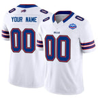 Custom B.Bills Active Player White BUTLER 2025 F.U.S.E. With Farewell Patch Vapor Untouchable Limited Stitched Jersey