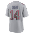B.Bills #14 Stefon Diggs Atmosphere Fashion Game Jersey - Gray BUTLER