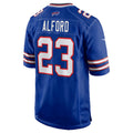 B.Bills #23 Dee Alford Royal BUTLER Team Game Jersey