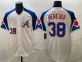 Atlanta Braves #38 Guillermo Heredia White BUTLER 2023 City Connect Cool Base Stitched Jersey