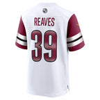W.Commanders #39 Jeremy Reaves White BUTLER Game Jersey
