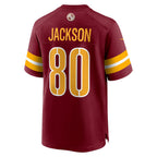 W.Commanders #80 Tyree Jackson Burgundy BUTLER Team Game Jersey