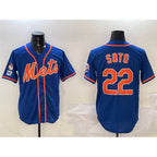 New York Mets #22 Juan Soto Royal BUTLER 2025 Spring Training Alternate Limited Stitched Jersey