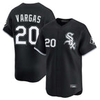 Chicago White Sox #20 Miguel Vargas Player Black BUTLER Limited Home Stitched Jerseys