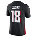 A.Falcons #18 Kirk Cousins Black BUTLER Vapor F.U.S.E. Limited Jersey