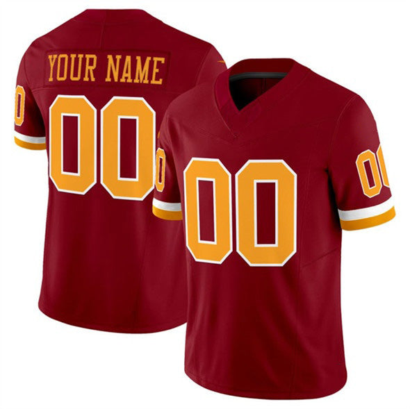 Custom W.Commanders Active Player Burgundy BUTLER 2025 F.U.S.E. Throwback Limited Stitched Jersey