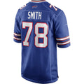 B.Bills #78 Bruce Smith Royal BUTLER Game Retired Player Jersey