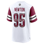 W.Commanders #95 Jer'Zhan Newton White BUTLER Game Jersey