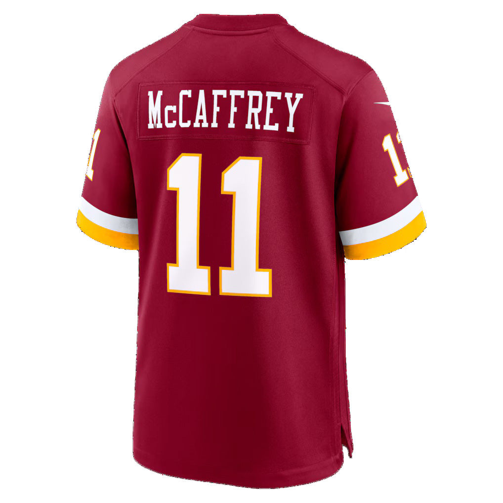 W.Commanders #11 Luke McCaffrey Burgundy BUTLER Game Jersey
