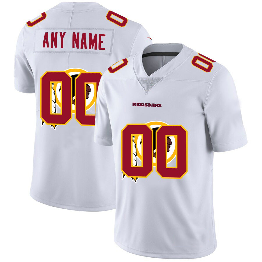 Custom W.Redskins White BUTLER Team Big Logo Vapor Untouchable Limited Jersey