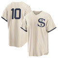 Chicago White Sox #10 Chase Meidroth Player Cream BUTLER Field of Dreams Home Game Stitched Jerseys