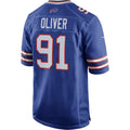 B.Bills #91 Ed Oliver Royal BUTLER Team Game Player Jersey