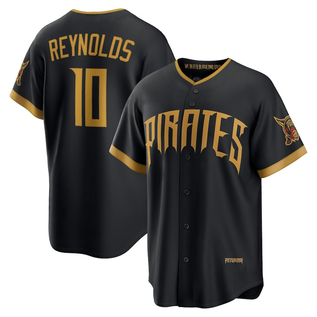 Pittsburgh Pirates #10 Bryan Reynolds Black BUTLER 2026 City Connect Stadium Jersey
