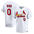 St. Louis Cardinals #0 Masyn Winn White BUTLER Home Limited Jersey