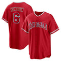 Los Angeles Angels #6 Anthony Rendon Red BUTLER Alternate Replica Player Name Jersey
