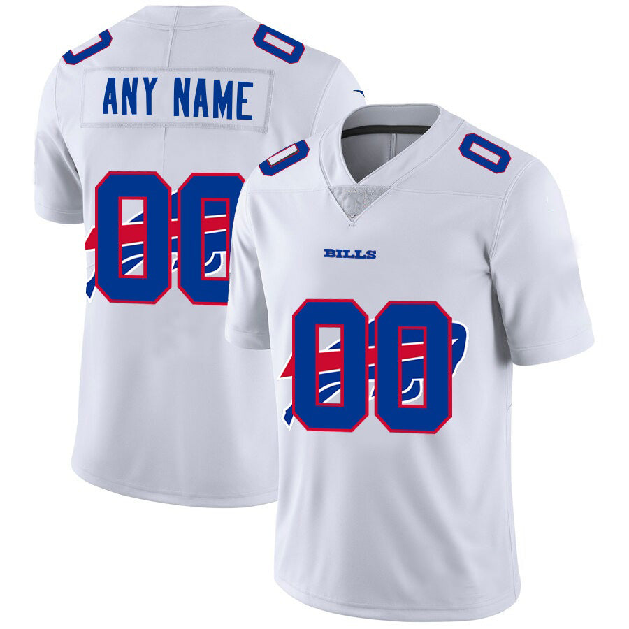 Custom B.Bills White BUTLER Team Big Logo Vapor Untouchable Limited Jersey