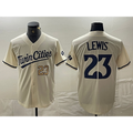 Minnesota Twins #23 Royce Lewis Number Cream BUTLER Cool Base Stitched Jerseys