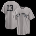 New York Yankees #13 Jazz Chisholm Jr. Gray BUTLER Road Replica Jersey