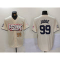 New York Yankees #99 Aaron Judge Cream BUTLER Limited Stitched Jerseys