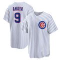 Chicago Cubs #9 Miguel Amaya White BUTLER Home Replica Jersey