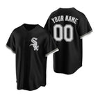 Custom Chicago White Sox Black BUTLER Stitched Cool Base Jersey