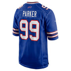 B.Bills #99 T.J. Parker Royal BUTLER Game Jersey