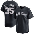 New York Yankees #35 Cody Bellinger Navy BUTLER 2024 Alternate Limited Stitched Jersey