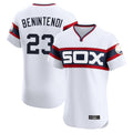 Chicago White Sox #23 Andrew Benintendi Player White BUTLER T-shirt Limited Elite Home Stitched Jerseys