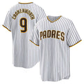 San Diego Padres #9 Jake Cronenworth White BUTLER Home Replica Jersey
