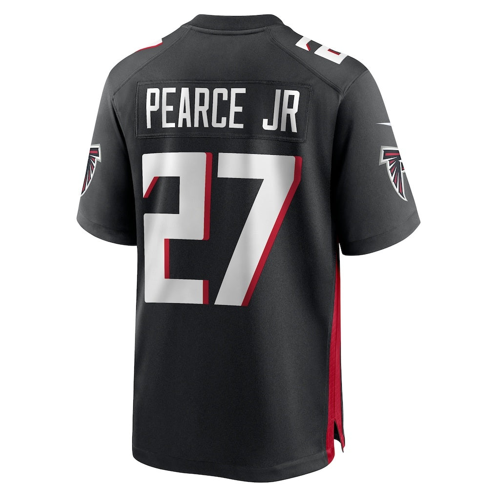 A.Falcons #27 James Pearce Jr. Black BUTLER 2025 active First Round Pick Game Player Jersey