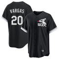 Chicago White Sox #20 Miguel Vargas Player Black BUTLER Spring Training Game Stitched Jerseys