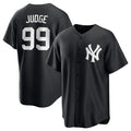 New York Yankees #99 Aaron Judge Black BUTLER Lights Out Limited Stitched Jersey
