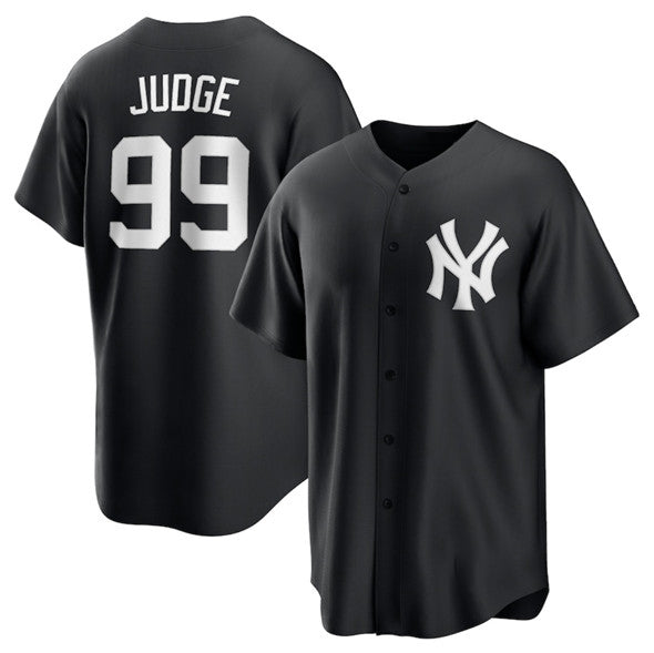 New York Yankees #99 Aaron Judge Black BUTLER Lights Out Limited Stitched Jersey