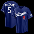 Los Angeles Dodgers #5 Freddie Freeman Royal BUTLER Alternate Stadium Jersey