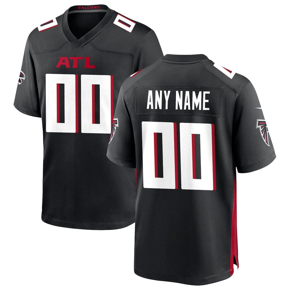 Custom A.Falcons Black BUTLER Game Jersey