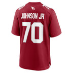 A.Cardinals #70 Paris Johnson Jr. Cardinal BUTLER Game Jersey