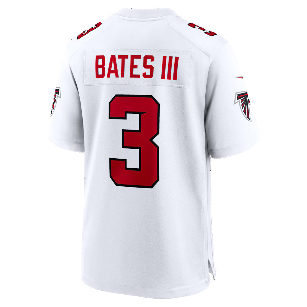 A.Falcons #3 Jessie Bates III White BUTLER Game Jersey