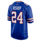 B.Bills #24 Cole Bishop Royal BUTLER Game Jersey