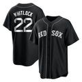 Boston Red Sox #22 Garrett Whitlock Player Black BUTLER Home Game Stitched Jerseys