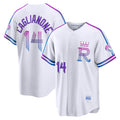Kansas City Royals #14 Jac Caglianone White BUTLER 2026 City Connect Stadium Jersey