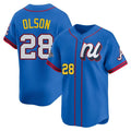 Atlanta Braves #28 Matt Olson Player Royal BUTLER National League All-Star Edition Game Stitched Jerseys