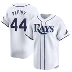 Tampa Bay Rays #44 Ryan Pepiot White BUTLER Home Limited Stitched Jersey