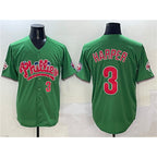 Philadelphia Phillies #3 Bryce Harper Green BUTLER Phanatic Limited Stitched Jersey